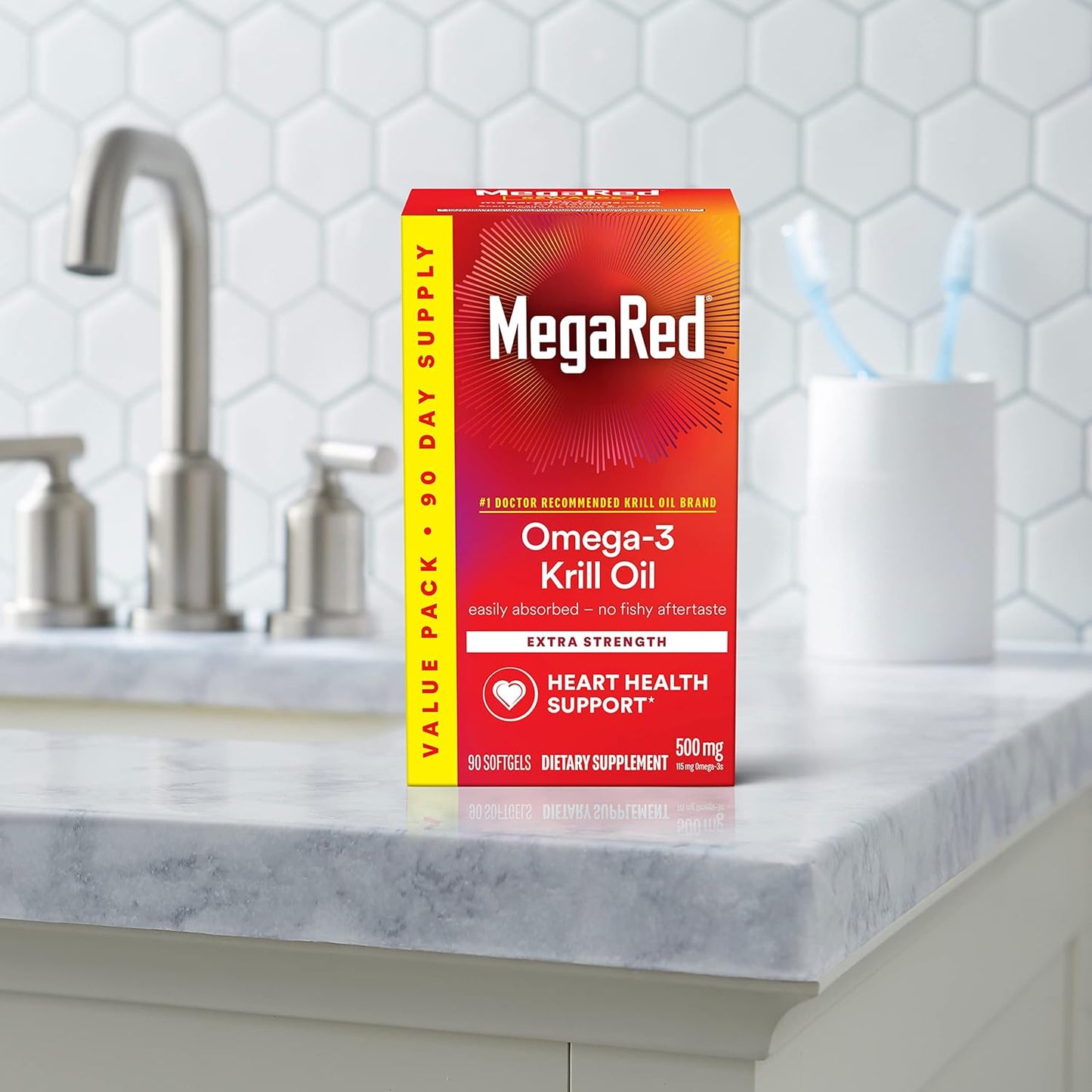 Krillcor Omega 3 Mega Red