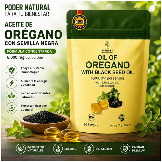 Cápsulas de Aceite de Orégano Premium