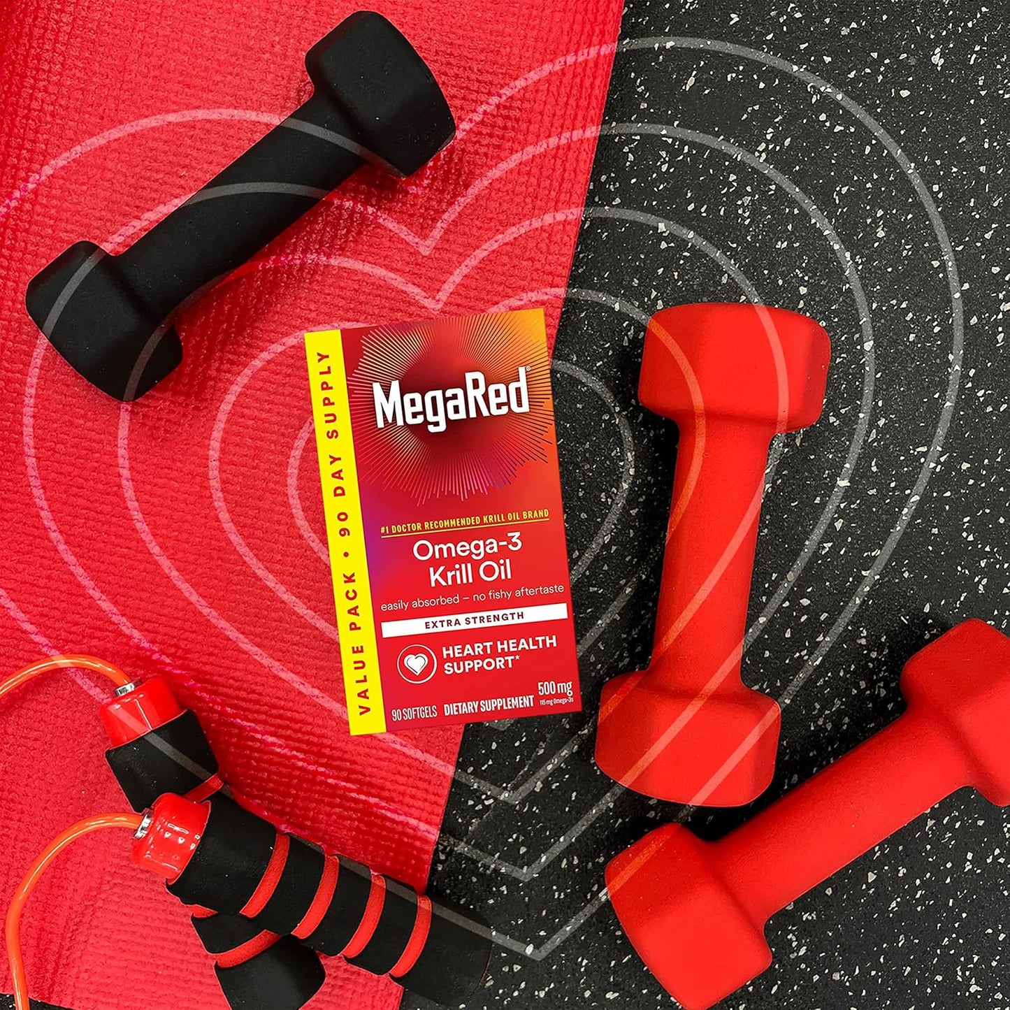 Krillcor Omega 3 Mega Red