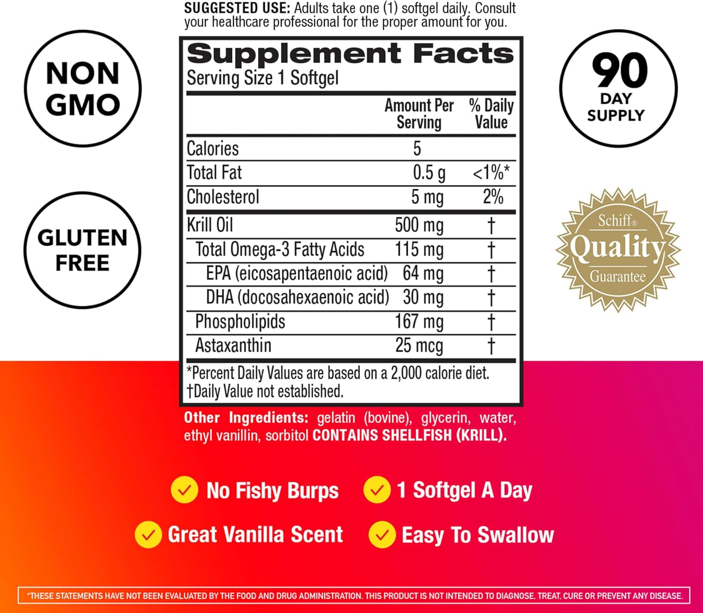 Krillcor Omega 3 Mega Red