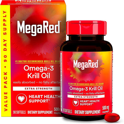 Krillcor Omega 3 Mega Red